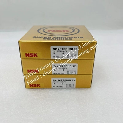 NSK  High Precision Angular contact ball bearing   7012CTRDUDLP3