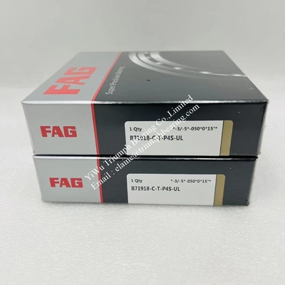 FAG  Spindle bearings , Angular Contact Ball Bearing Single Row  B71918C.T.P4S.UL , B71918C-T-P4S-UL