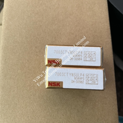 NSK  High Precision Angular contact ball bearing   7003CTYNSULP4