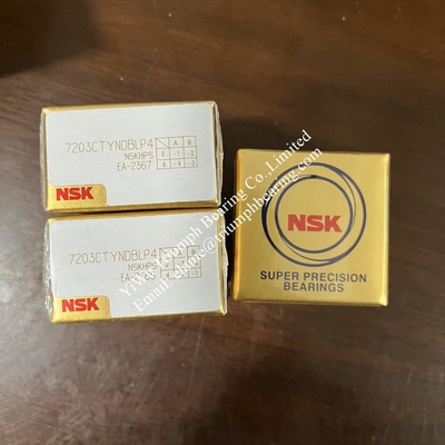 NSK  High Precision Angular contact ball bearing  7203CTYNDBLP4