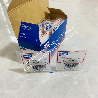 Stainless steel  ,  Miniature   Deep Groove Ball Bearing  W608-2Z