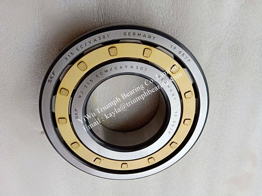 S   K   F    Cylindrical roller bearings, single row   NJ315ECMC4/VA301