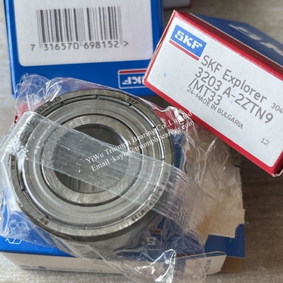 100% Original  S  K  F   Double row angular contact bearing  3203A-2ZTN9
