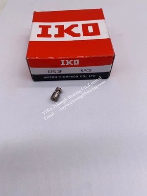 IKO  Stainless Steel Miniature T  Track Roller Bearing , Cam Follower  CFS 3F  ,CFS3F