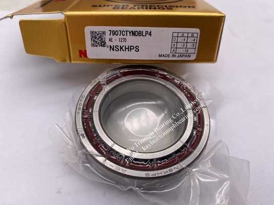NSK High Precision Spindle Bearing  , one set of 2 pcs , 7907CTYNDBLP4 ,   7908CTYDBDC7P4