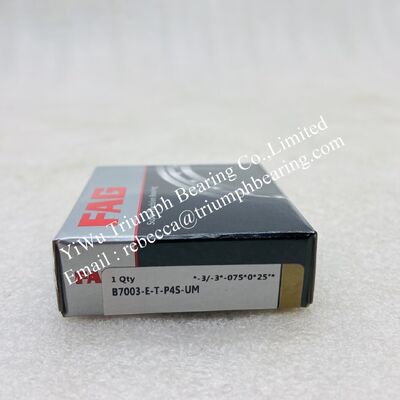 FAG High Precision Angular Contact Ball Bearing B7003-E-T-P4S-UM