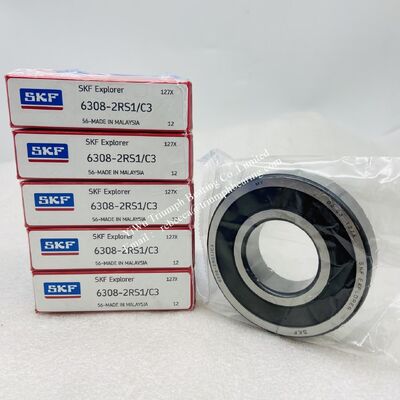 Deep Groove Ball  Bearings 6209-2RS1/C3  ,  6209-2RS1