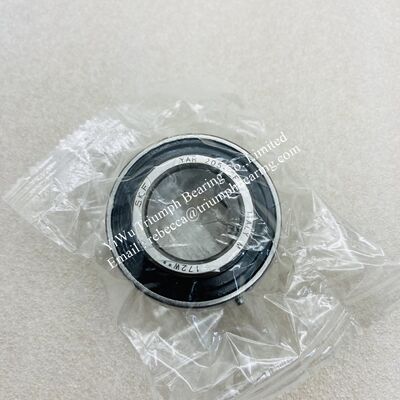 Insert bearing with set screw locking and extended inner ring   YAR 205-2F