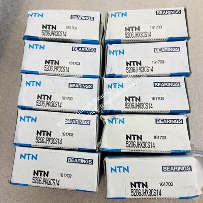 Original  NTN  Double Row Angular Contact Ball Bearing  5206JHX3CS14