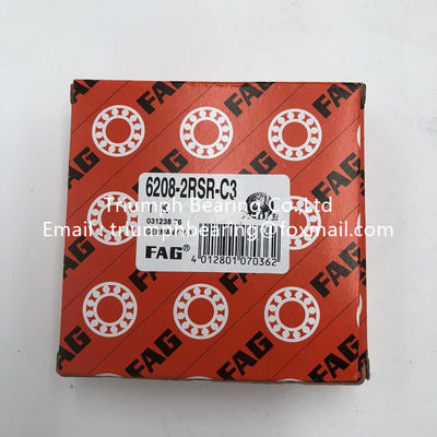 FAG   Deep Groove Ball Bearings 6206-2RSR-C3 ,  6208-2RSR-C3