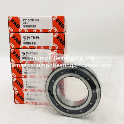 High precision FAG  Deep Groove Ball Bearings   6208-TB-P6-C3 , 6210-TB-P6-C3