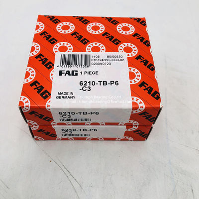 High precision FAG  Deep Groove Ball Bearings   6208-TB-P6-C3 , 6210-TB-P6-C3