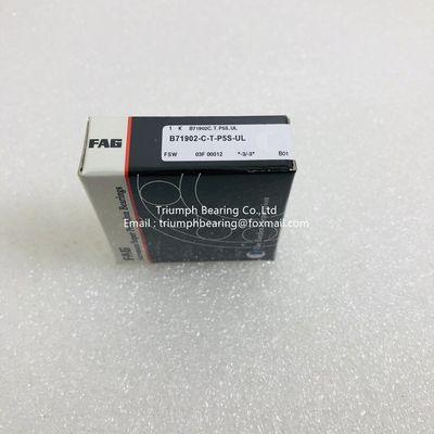FAG  High Precision Angular Contact  Ball Bearings  B71902-C-T-P5S-UL