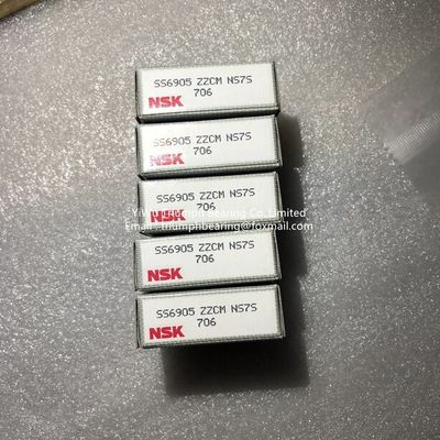 NSK Stainless Steel Deep Groove Ball Bearing   SS6905ZZ ,  6905ZZ