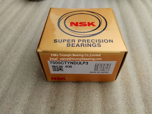 NSK  High Precision Angular contact ball bearing   7005CTYNDULP3