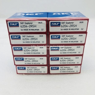 Deep Groove Ball  Bearings   6204-2RSH , 6204-2RS ,6204
