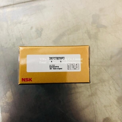 NSK  High Precision Angular contact ball bearing   7007CTRDBHP3