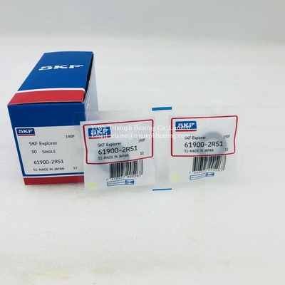 Miniature   Deep Groove Ball Bearing  61900-2RS1