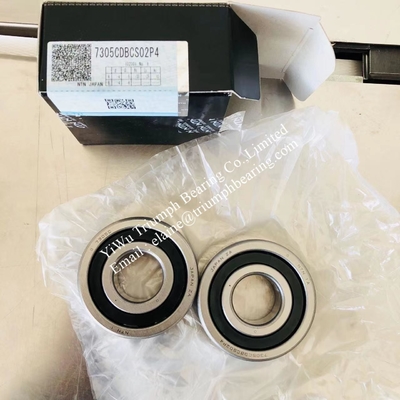 Original  NTN  High Precision Angular contact Ball bearing 7305CDBCS02P4