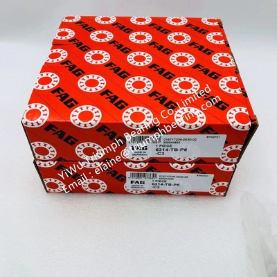 High precision FAG 6314-TB-P6-C3  Deep Groove Ball Bearings