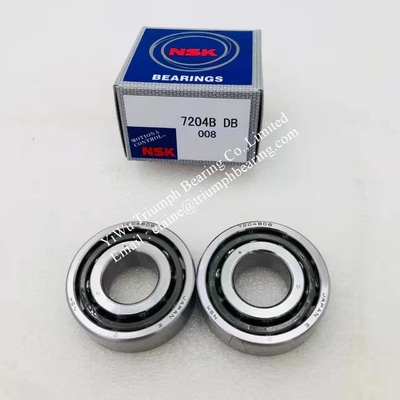 NSK Angular Contact Ball Bearing 7204B DB , 7204BDB