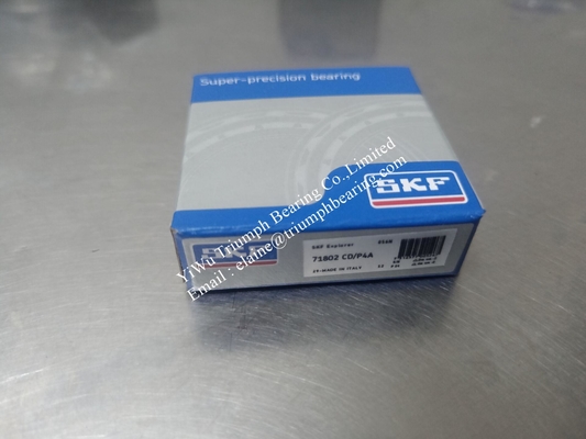 Angular contact ball bearings, super-precision   71802 CD/P4A ,  71802CD/P4A