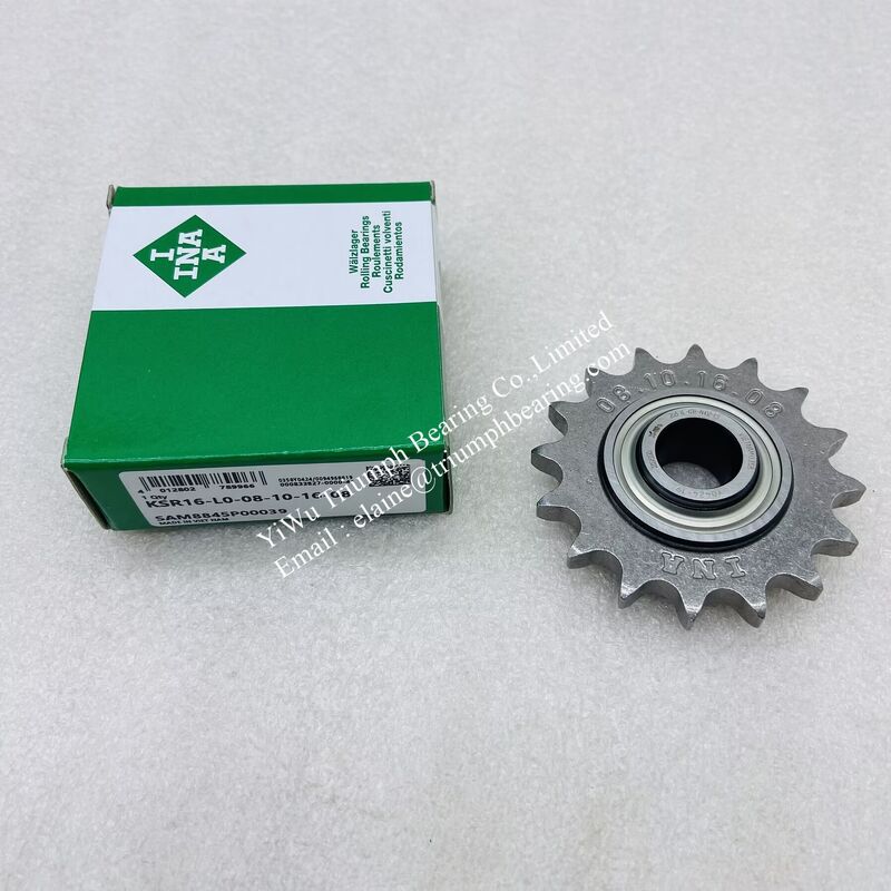 Original  INA  Roller chain idler sprocket unit  KSR16-L0-08-10-16-08