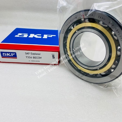 S K F Angular Contact Ball Bearing  7316 BECCM ， 7318 BECCM